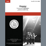 Download or print Happy (from Despicable Me 2) (arr. Adam Scott) Sheet Music Printable PDF 12-page score for Barbershop / arranged SSA Choir SKU: 450593.