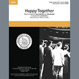 Download or print Happy Together (arr. Liz Garnett) Sheet Music Printable PDF 7-page score for Barbershop / arranged SATB Choir SKU: 432784.