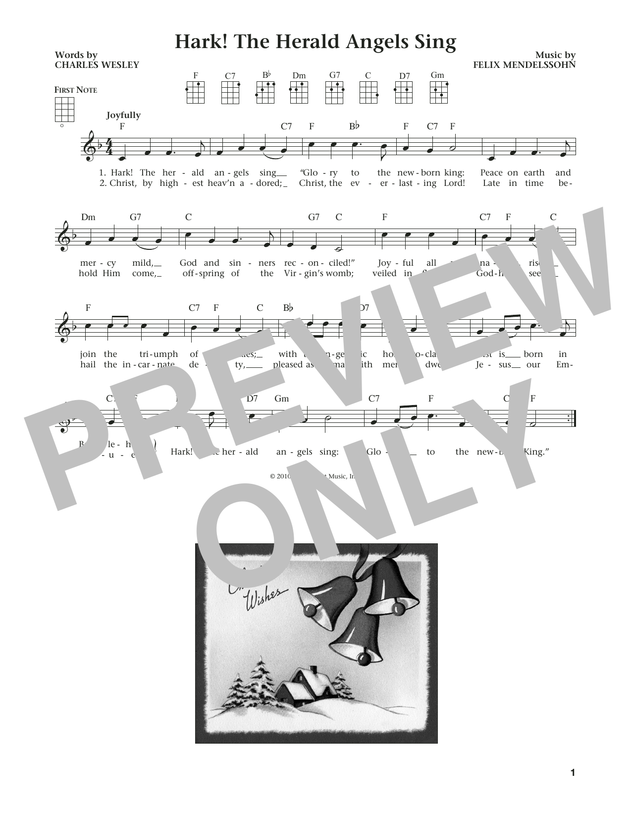 Download Felix Mendelssohn-Bartholdy Hark! The Herald Angels Sing (from The Sheet Music