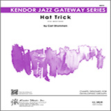 Download or print Hat Trick - Drum Set Sheet Music Printable PDF 2-page score for Jazz / arranged Jazz Ensemble SKU: 367918.
