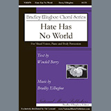 Download or print Hate Has No World Sheet Music Printable PDF 11-page score for Concert / arranged SATB Choir SKU: 1357284.