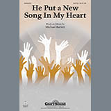 Download or print He Put A New Song In My Heart Sheet Music Printable PDF 9-page score for Sacred / arranged SATB Choir SKU: 158831.