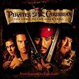 Download or print Klaus Badelt He's A Pirate (from Pirates Of The Caribbean: The Curse of the Black Pearl) Sheet Music Printable PDF 2-page score for Disney / arranged Bells Solo SKU: 486933.
