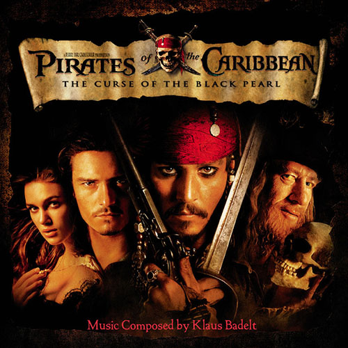 Download Klaus Badelt He's A Pirate (from Pirates Of The Caribbean: The Curse Of The Black Pearl) Sheet Music and Printable PDF Score for Keyboard (Abridged)