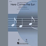 Download or print Here Comes The Sun (arr. Paris Rutherford) Sheet Music Printable PDF 9-page score for Pop / arranged SATB Choir SKU: 1147157.