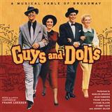Download or print Here I Go Again (from Guys And Dolls) Sheet Music Printable PDF 4-page score for Musical/Show / arranged Piano, Vocal & Guitar (Right-Hand Melody) SKU: 113969.