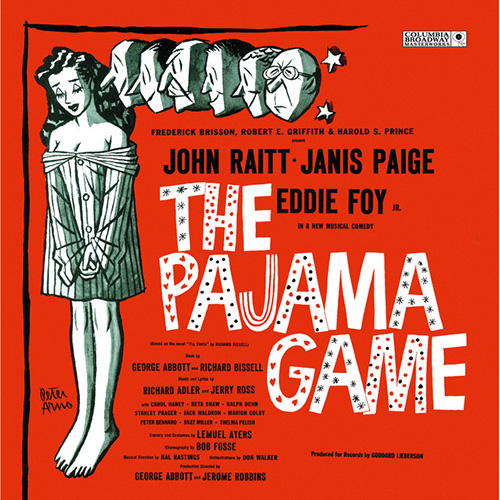 Download or print Richard Adler Hey There (from The Pajama Game) Sheet Music Printable PDF 1-page score for Broadway / arranged Vibraphone Solo SKU: 443030.