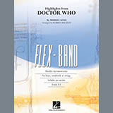 Download or print Highlights from Doctor Who (arr. Robert Buckley) - Pt.1 - Flute Sheet Music Printable PDF 3-page score for Concert / arranged Concert Band SKU: 414310.