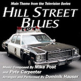 Download or print Hill Street Blues Theme Sheet Music Printable PDF 3-page score for Film/TV / arranged Big Note Piano SKU: 51901.