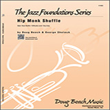 Download or print Hip Monk Shuffle - Guitar Sheet Music Printable PDF 2-page score for Jazz / arranged Jazz Ensemble SKU: 331044.