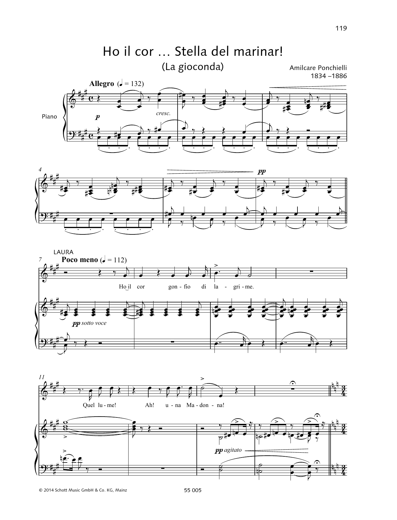 Download Francesca Licciarda Ho il cor... Stella del miranar! Sheet Music