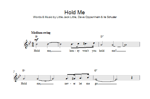 Download Eddy Arnold Hold Me Sheet Music