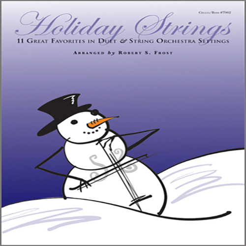 Download Robert S. Frost Holiday Strings - Piano (opt.) Sheet Music and Printable PDF Score for String Ensemble