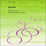 Download or print Hopak - Eb Alto Clarinet Sheet Music Printable PDF 2-page score for Classical / arranged Woodwind Ensemble SKU: 339383.