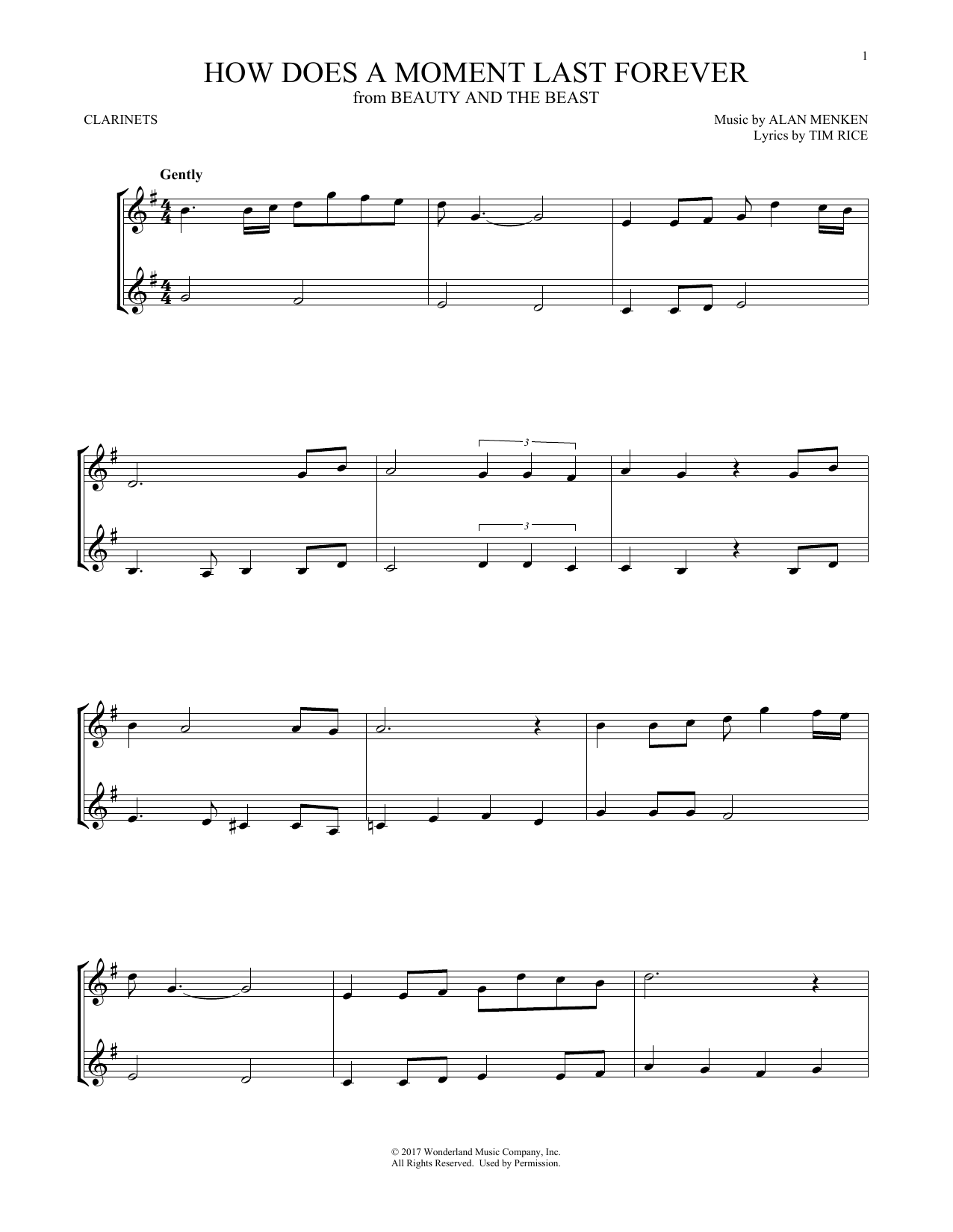 Download Celine Dion How Does A Moment Last Forever (from Be Sheet Music