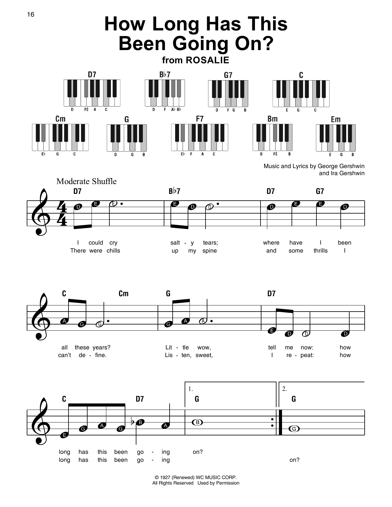 Download George Gershwin & Ira Gershwin How Long Has This Been Going On? (from Sheet Music