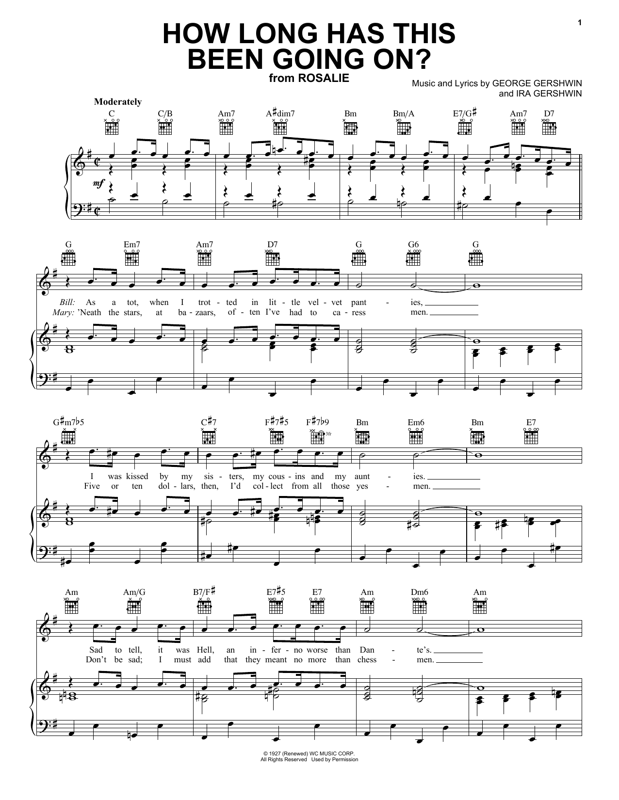 Download Ira Gershwin How Long Has This Been Going On? Sheet Music
