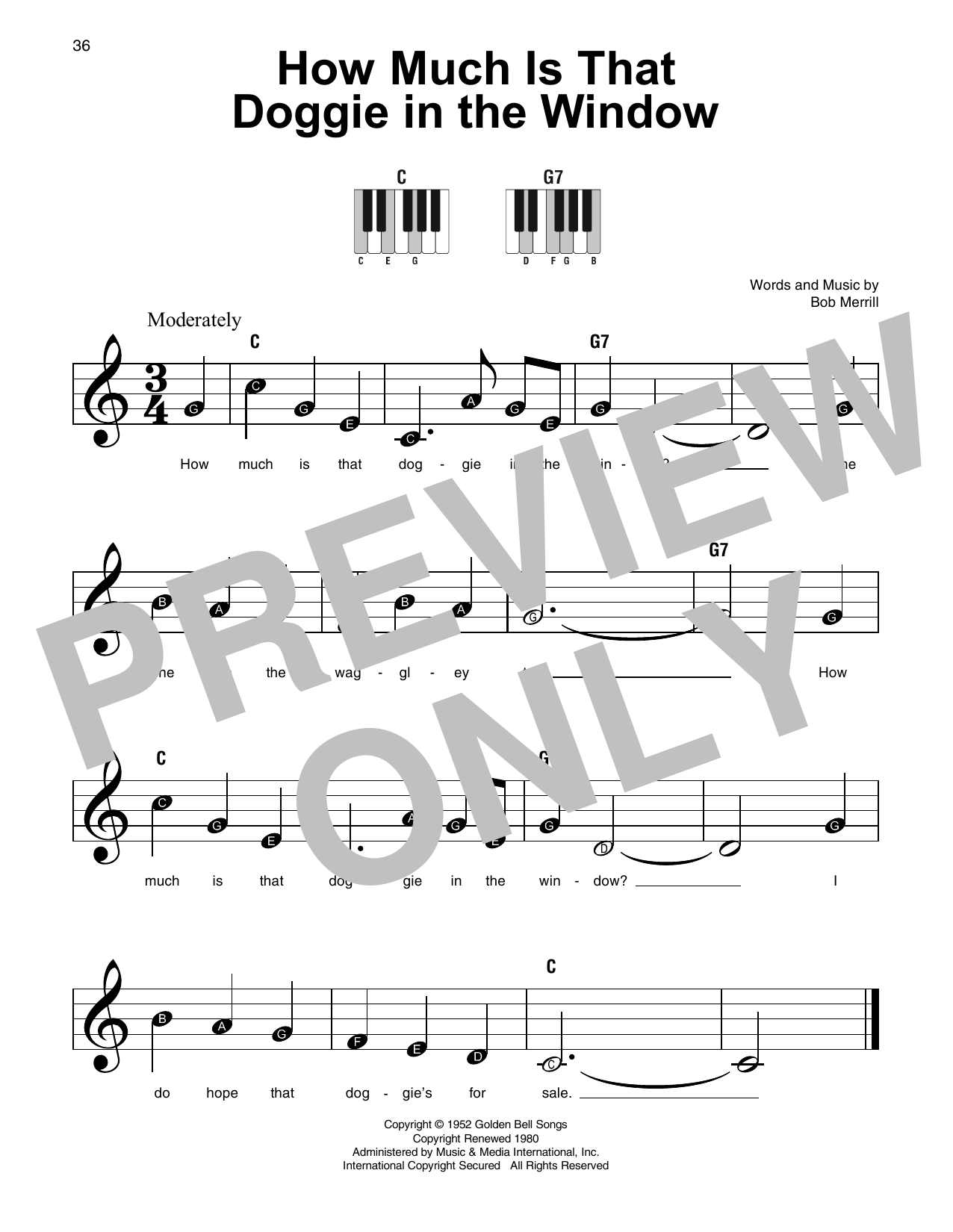 Download Baby Jane & The Rockabyes How Much Is That Doggie In The Window Sheet Music