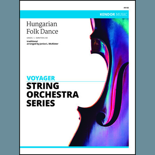 Download Janice McAllister Hungarian Folk Dance - Conductor Score (Full Score) Sheet Music and Printable PDF Score for Orchestra