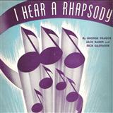 Download or print I Hear A Rhapsody Sheet Music Printable PDF 1-page score for Jazz / arranged Real Book – Melody, Lyrics & Chords – C Instruments SKU: 61107.