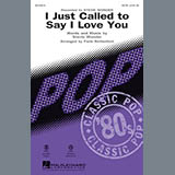 Download or print I Just Called To Say I Love You (arr. Paris Rutherford) Sheet Music Printable PDF 11-page score for Jazz / arranged SATB Choir SKU: 170669.