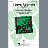 Download or print I Love Ragtime (Medley) Sheet Music Printable PDF 4-page score for Concert / arranged 2-Part Choir SKU: 152162.