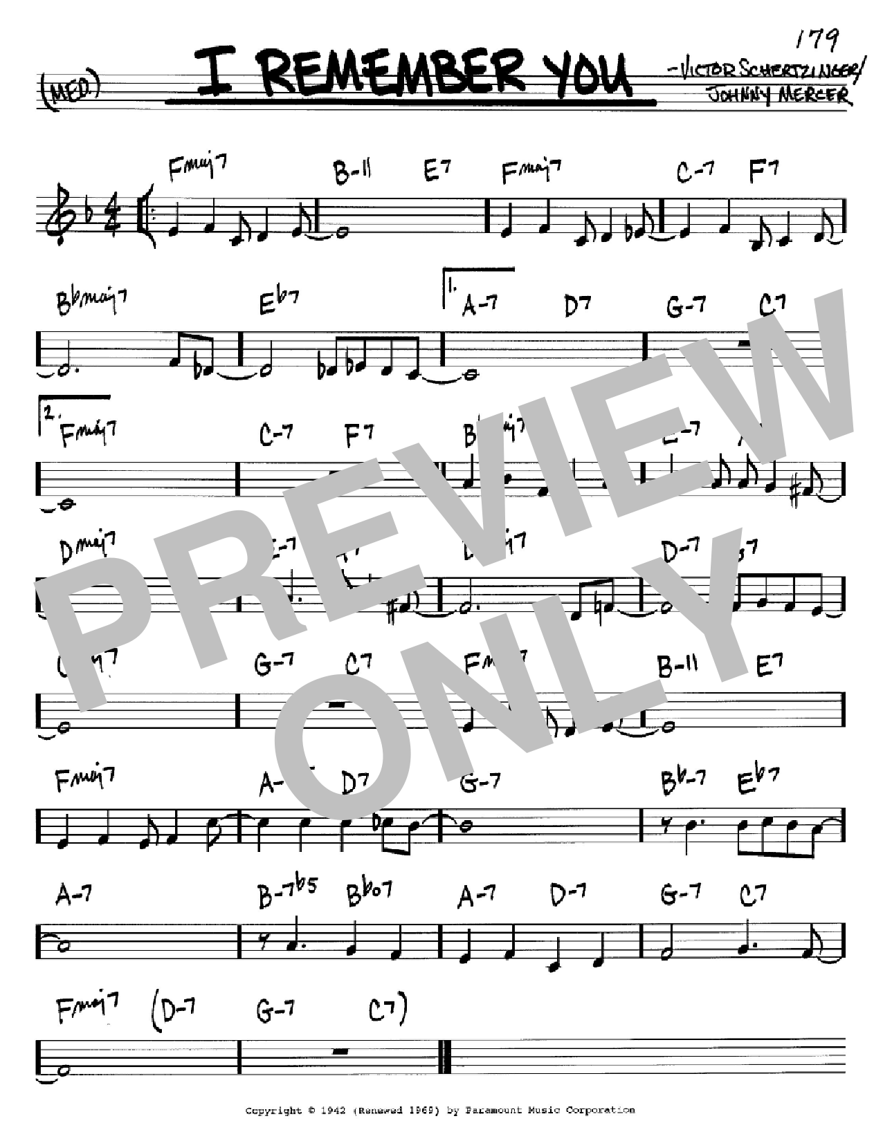 Download Jo Stafford I Remember You Sheet Music