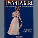 Download or print I Want A Girl (Just Like The Girl That Married Dear Old Dad) Sheet Music Printable PDF 1-page score for Traditional / arranged Lead Sheet / Fake Book SKU: 186517.