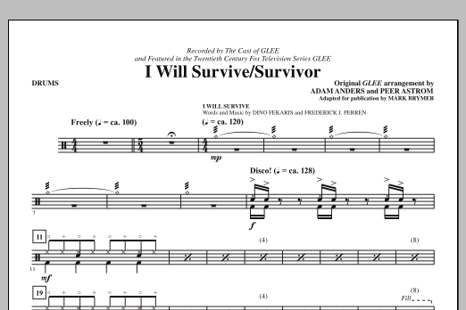 Download Glee Cast I Will Survive/Survivor (arr. Mark Brym Sheet Music