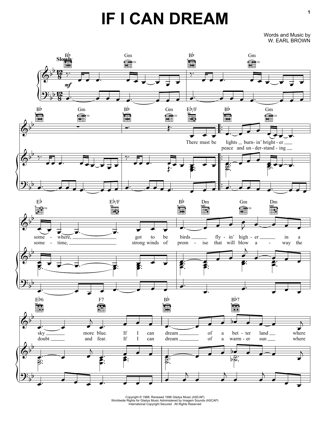 Download Elvis Presley If I Can Dream Sheet Music