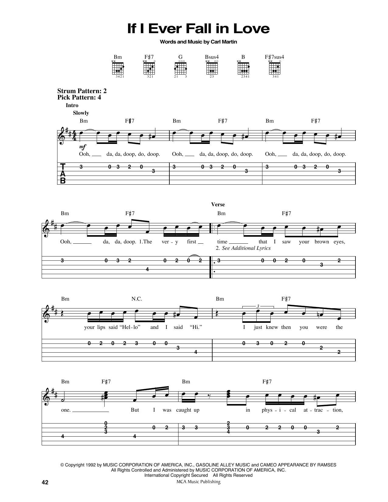 Download Shai If I Ever Fall In Love Sheet Music