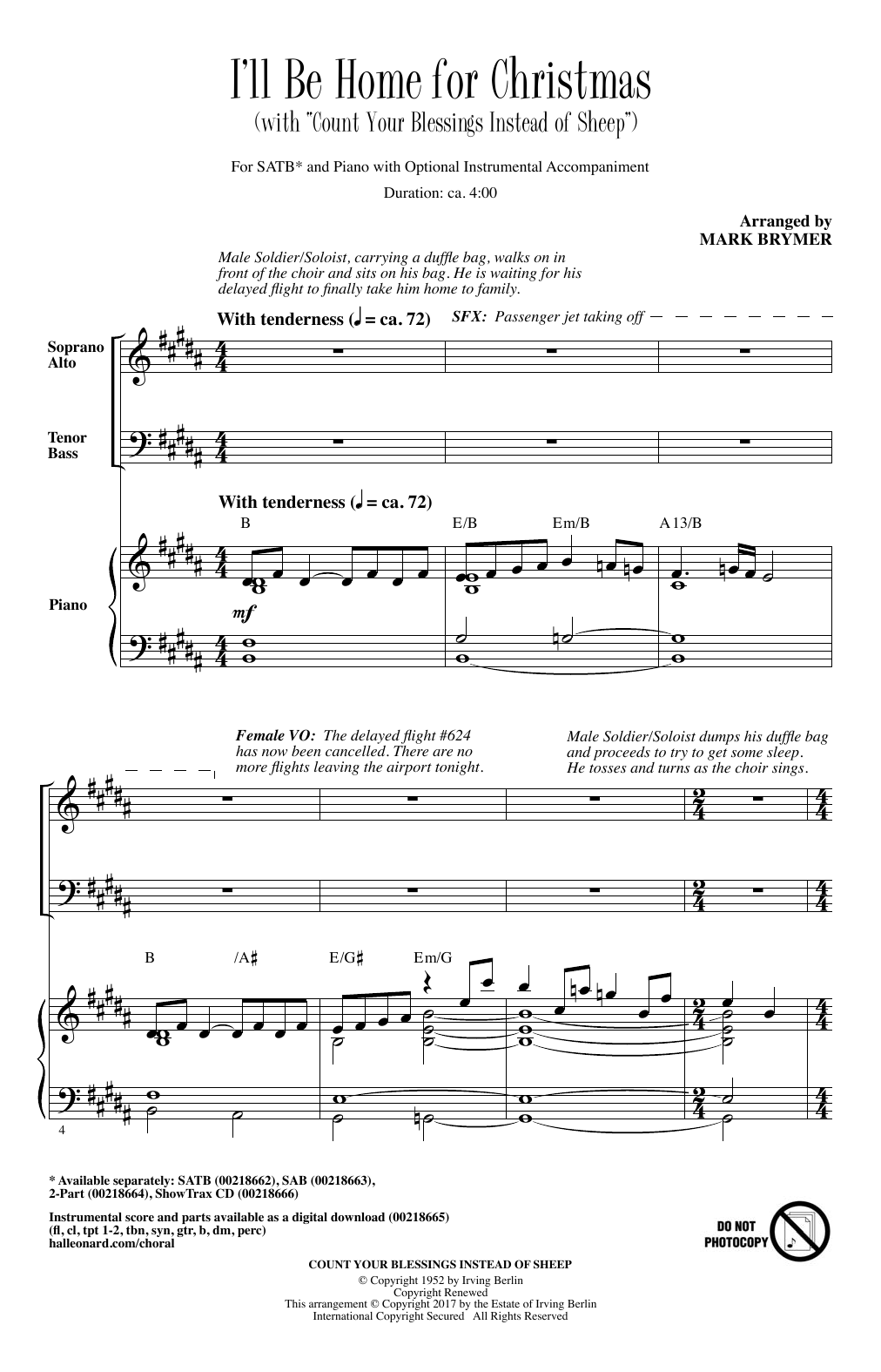 Download Mark Brymer I'll Be Home For Christmas Sheet Music