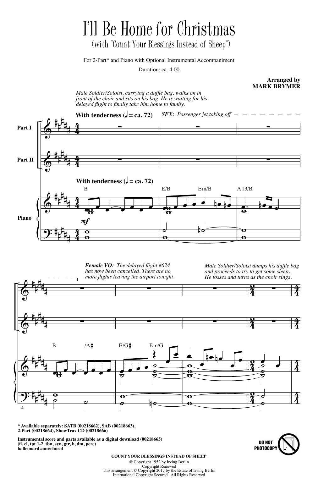 Download Mark Brymer I'll Be Home For Christmas Sheet Music