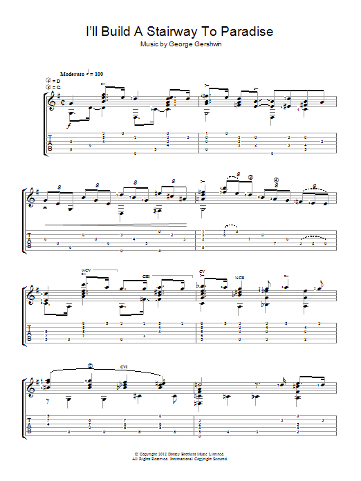 Download Jerry Willard I'll Build A Stairway To Paradise Sheet Music