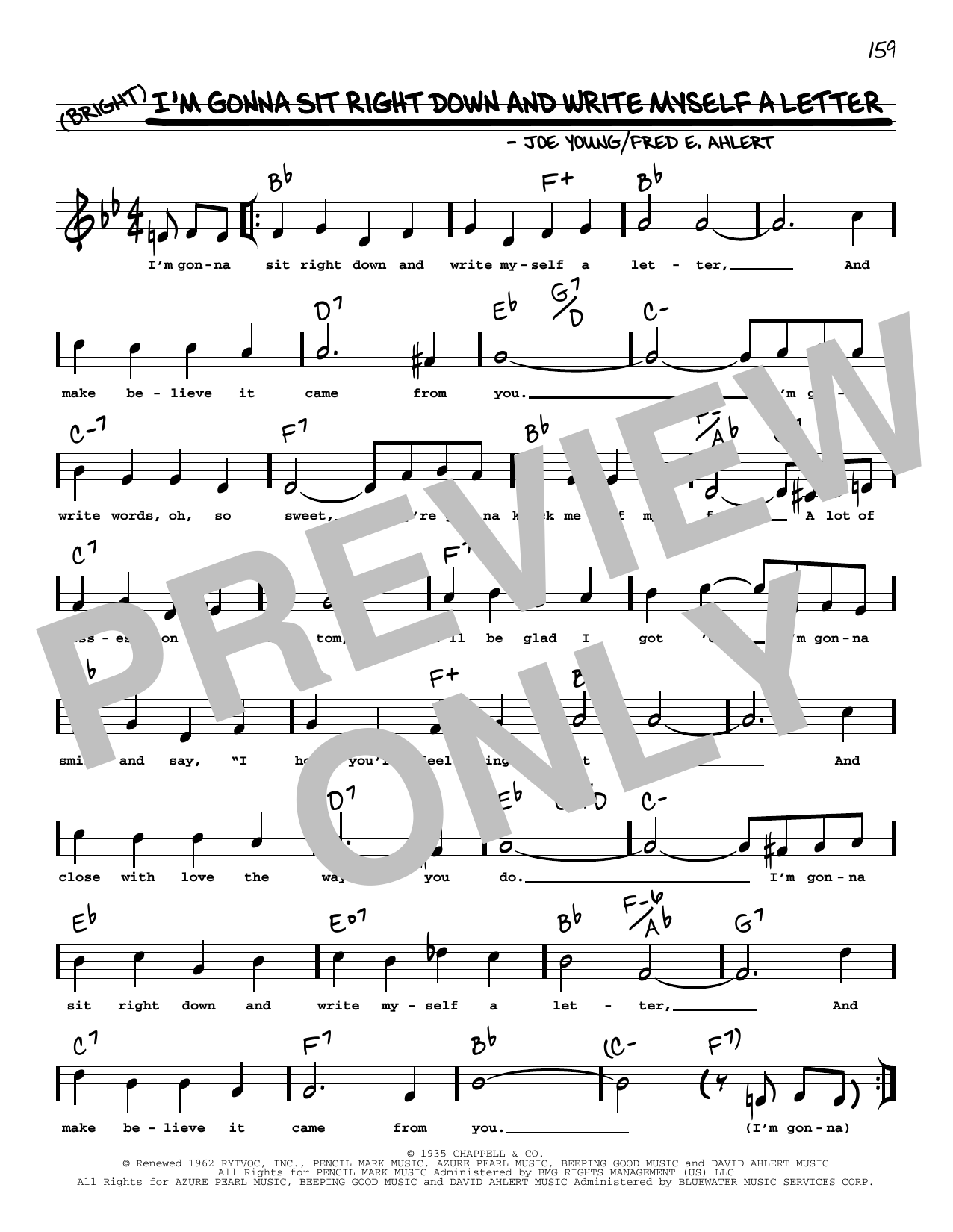 Download Fats Waller I'm Gonna Sit Right Down And Write Myse Sheet Music