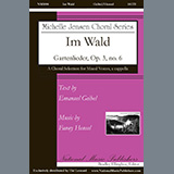 Download or print Im Wald (Gartenlieder, Op. 3, no. 6) Sheet Music Printable PDF 11-page score for Classical / arranged SATB Choir SKU: 1357262.
