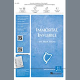 Download or print Immortal, Invisible, God Only Wise (arr. Mark Hayes) Sheet Music Printable PDF 10-page score for Hymn / arranged SATB Choir SKU: 431083.