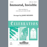Download or print Immortal, Invisible Sheet Music Printable PDF 14-page score for Concert / arranged SATB Choir SKU: 296310.