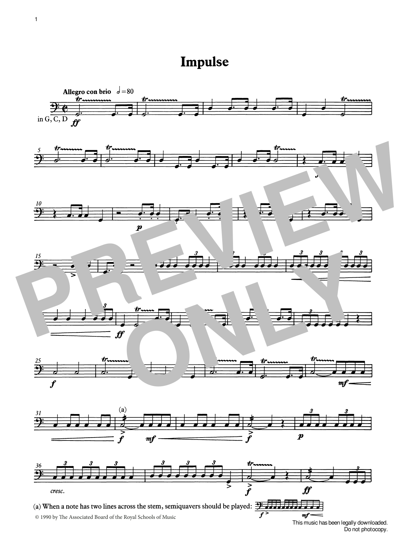 Download Ian Wright Impulse from Graded Music for Timpani, Sheet Music