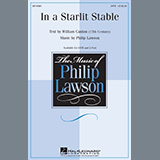 Download or print In A Starlit Stable Sheet Music Printable PDF 5-page score for Christmas / arranged SATB Choir SKU: 501467.