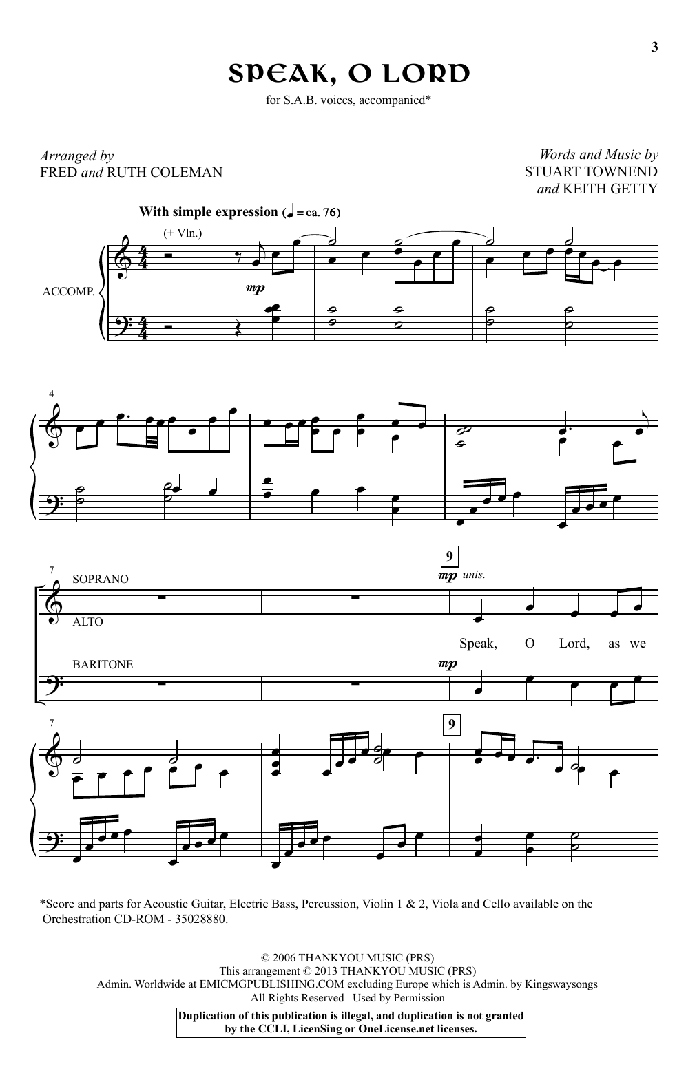 Download Various In Christ Alone Sheet Music