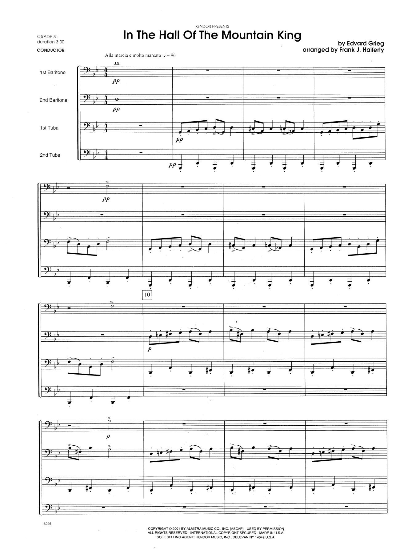 Download Halferty In the Hall of the Mountain King - Full Sheet Music