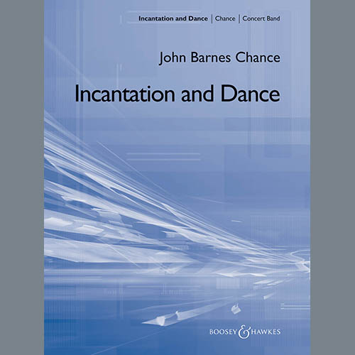 Download John Barnes Chance Incantation and Dance - Bb Contra Bass Clarinet Sheet Music and Printable PDF Score for Concert Band