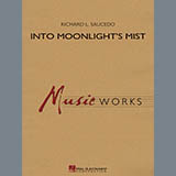 Download Richard L. Saucedo Into Moonlight's Mist - Bb Trumpet 2 Sheet Music and Printable PDF Score for Concert Band