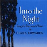 Download or print Clara Edwards Into The Night Sheet Music Printable PDF 4-page score for American / arranged Piano & Vocal SKU: 170671.