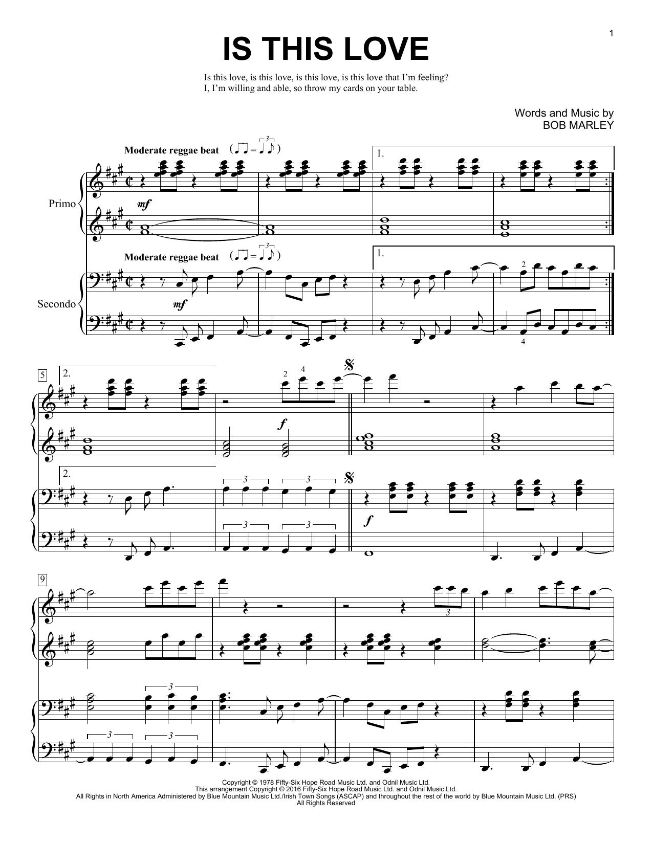 Download Brent Edstrom Is This Love Sheet Music