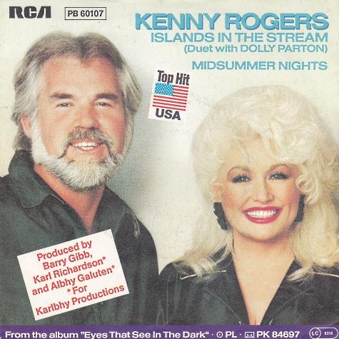 Kenny Rogers and Dolly Parton image and pictorial