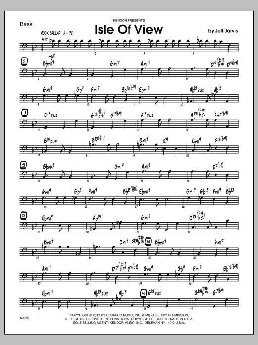 Download Jeff Jarvis Isle Of View - Bass Sheet Music