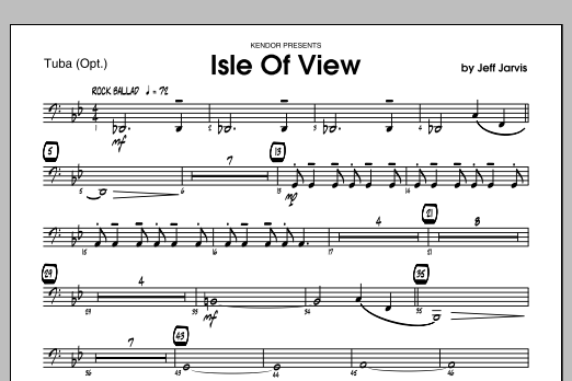 Download Jeff Jarvis Isle Of View - Tuba Sheet Music
