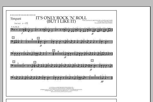 Download Tom Wallace It's Only Rock 'n' Roll (But I Like It) Sheet Music